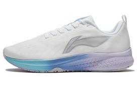 Li Ning Red Hare 5 Cotton Candy Abrasion Resistant Breathable Low top Running Shoes Women's Mist White ARMS010-1 36