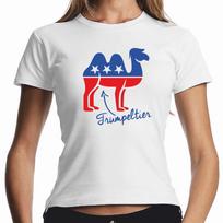 Trumpeltier Donald Trump Satire USA President Fun Comedy Ladies Girlie 3XL