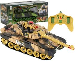 Nuotoliniu būdu valdomas tankas War Tank 9993, rudas