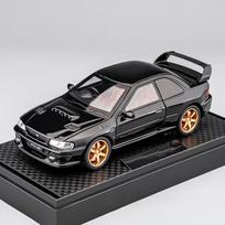 1/32 Scale Subaru Impreza WRX STI Rally Supercar Diecast Model Alloy Metal Car Children's Toy Car Miniature Mini GT Holiday Gifts juoda