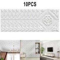 Wall Sticker Wall Decor Wall Tiles Stickers 35X35cm 10pcs