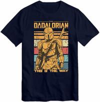 Dadalorian marškinėliai, Tėčio marškinėliai, Dovana vyrui, Tėvo diena Kalėdų dovana Viršus N S