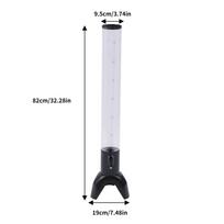 100 oz Beer Tower Dispenser 3L, Clear Beverage Tower Dispenser with Ice Tube, Tabletop Drink Tower for Margaritas and Spirits juoda