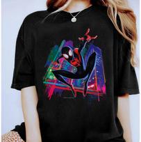 Marvel Spider-Man Miles Morales Unisex T-shirt Kid Shirt Adult Hoodie 2XL