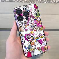 D-Diddl Phone Case For IPhone 17 Air 16 E Pro Max 15 14 13 Mini 12 Pro 11 Max Plus Black Soft Shell iPhone17 Pro