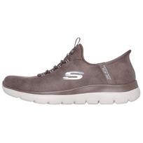 Skechers įsispiriami batai Patogūs universalūs žemi kasdieniai batai Moteriški sportbačiai Rudi 150254-BRN 35