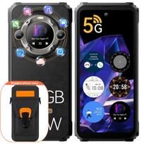 Atnaujintas Blackview BL9000 Pro 5G 24GB 512GB tvirtas išmanusis telefonas 6.78  2.4K FHD+ Mobilusis telefonas 50MP 8800mAh pilka