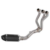 Full Exhaust System DeCat Header SlipOn Muffler Fit for Yamaha MT09 FZ09 XSR 900 20142020