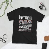 Mommom Grandma Mothers Day Grandmother T Shirt S įvairiaspalvis