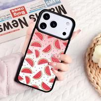 Watermelon Pattern Phone Case For IPhone 17 16e 15 14 13 12 11 Pro Max Air Mini Soft Protective Cover iPhone 13 Pro