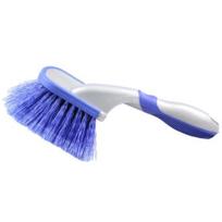 Car Cleaning Brush Soft Bristles Wheel Brush Ergonomic Car Detailing Brush Non-Scratch Tire Rim Cleaning Tool for Wheels Tires Car Seams mėlyna