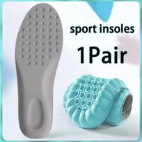 New Breathable Insole Soft Memory foam Shoes Insoles Baskets Running Sports Shock Absorption Shoe Sole Men Women Shoe Pads 1Pair EU35-36
