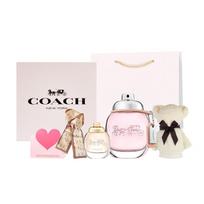 COACH perfume set New York Fragrance/Huafu Yanyun/Huafurui Xiang/Dream New York Women's Light + New York Women's Intense + Towel Bear + Silk Scarf ruda