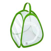 Durable Collapsible Insect Cage Zipper Opening Transparent Mesh Reptile Pets Cage Feeding Box Insect Habitat Plant Insect Screen