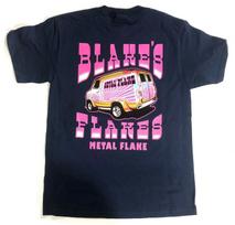 Blakes Flakes Metal Flake T Shirt Dark Navy Blue MEDIUM S