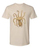 Cottage Cult Clothing Tee T Shirt 100% Cotton Goth Witch Occult Victorian Squid S