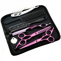 Cutting Tool Barber Shears Tools Thinning Tool Haircut Shears Shears Hair Clippers  Barber Shop rožinė