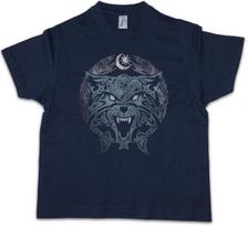 CELTIC TRIBAL WOLF Kids Boys kids boys T-Shirt Cross Celts Religion Symbol Culture 130