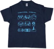CONTROL I Kids Boys kids boys T-Shirt Game Controller Evolution Joystick Gamepad 110