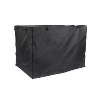 Durable Dog Crates Cover Double Door Pet Kennels Covers Waterproof Breathable Anti-UV Shade for 24/30/36/42 inch Cages S