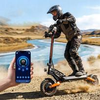 Foldable Electric Vehicle W12-DZ 150kg 2026 NEW 2X1500w Off-road 97km with app 11