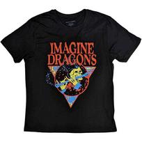 Imagine Dragons Unisex T-Shirt: Skeleton Flute (Small) 4XL