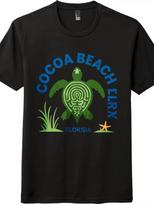 Unisex Cocoa Beach Florida Sea Turtle Graphic kids boys T-Shirt Vacation Souvenir kids boy kids boy tee 100
