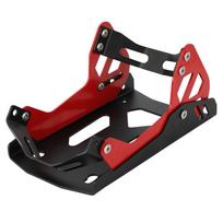 Heavy-duty Steel Motorcycle Front Wheel Stand Wheel Chock Upright For Trailer Mount Trailer rack Parking Fixed Frame Dirt Bike