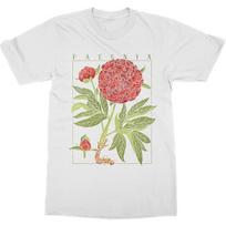 Botanical Garden Peony Plant Botany Bloom Fruit Grow Print T Shirt 100 Cotton Short Sleeve ONeck Casual Tshirt Size S3XL S