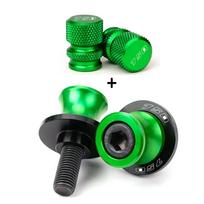 For Kawasaki Z750 Z 750 Z750S Z750R Motorcycle Accessories M10 Stand Screws Swing arm Bolts Swingarm Spool Sliders  Z 750 S R