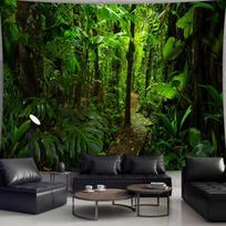 2D Lush Green Rainforest Backdrop for Studio Photoshoot & Nature Content Creation 47.2x31.5inch/120*80cm