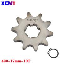 420# 17mm 10 11 12 13 14 15 16 17 18 19T Teeth Front Engine Sprocket For Dirt Pit Monkey Dax Bike Go Kart ATV Quad Motorcycle