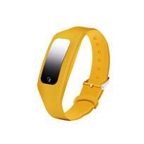 1PC Automatic Static Removal Bracelet Human Body Anti Static Wristband Silicone Bracelet With Wireless Intelligent Warning Light yellow