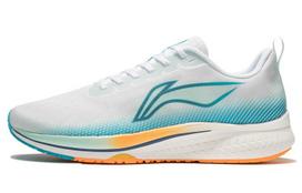 Li Ning Red Hare 5 Cushioning Slip Resistant Abrasion Resistant Low top Lightforam Plus Running Shoes Men's White Blue ARMS009-1 43.5