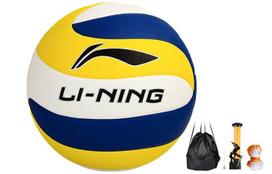 Li Ning Pu Size 5 Ball Volleyball Unisex Blue/Yellow/White LVQK003-1 Size 5 Ball
