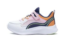 Li Ning Antelope 3.0 Abrasion Resistant Breathable Low top Sports Casual Shoes White Blue Children Aged 3 7 Years Old YKNT022-2 26