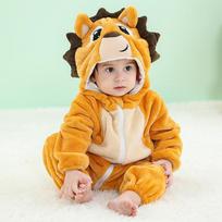 Kids Animal Onesie Cartoon Hooded Pajamas Cosplay Costume Jumpsuit for Boys and Girls 70
