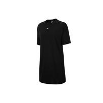 Nike Ilgo kirpimo trumpomis rankovėmis suknelė Moteriška suknelė Juoda CJ2242-010 XS