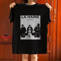 La Haine Plakatas Filmas Kino Klasikinis Unisex Marškinėliai Dydis S-5XL Nemokamas Pristatymas Unisex Marškinėliai XL