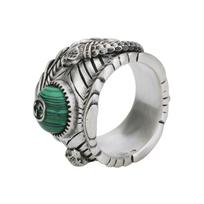 Gucci Garden Raidės Grynas Sidabras Matinis 925 Sidabras Dervos Žiedas Vyriškas žiedas 499007-08349-4401 16