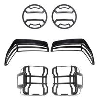 Front Wheel Eyebrow Light Cover Headlight Trim LED Taillight Protection for Jeep Wrangler JL Gladiator JT 2018- 2026 2026 2026 juoda