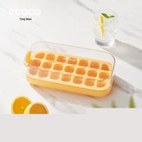 ecoco E2315 21 langelio ledo kubelių padėklas su dangteliu