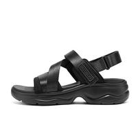 Skechers Casual Velcro Sandals Simple Daily Versatile Breathable Comfortable Lightweight Beach Sandals Women sandals Black 163540-BBK 37