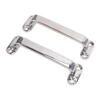 2pcs Boat Door Grab Handle 316 Stainless Steel 120mm Marine Handrail Handle for Yachts RVs