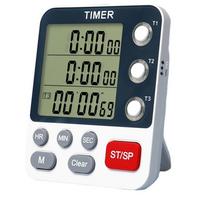 Timing Tools Kitchen Timer Versatile Countdown Flashing Light Reminder Magnetic Back Positive Adjustable Sound