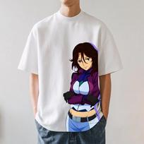 2026 New Gundam Sumeragi Lee Noriega Print T-shirt Short Sleeve T-shirt Men's and Women's T-shirt Men's Tops Harajuku S įvairiaspalvis