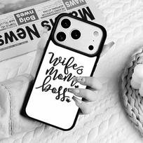 Wife Mamma Boss Phone Case For IPhone 17 16e 15 14 13 12 11 Pro Max Air Mini Soft Protective Cover iPhone 11 Pro