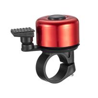 MTB Bicycle Bell Aluminum Alloy Bike Handlebar Bell Ring Mountain Road Cycling Safety Warning Bicycle Horn Cycling Accessories raudona