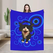 Frutiger Aero Retro Y2K Grunge Super Soft Blanket  Camping Plush Bedding Throws Living Room Flannel Bedspread Sofa Bed Cover 80x120cm(31x47inch)