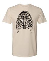 Cottage Cult Clothing Tee T Shirt Cotton Medical Anatomy Victorian Art Ribs #2 XXXL